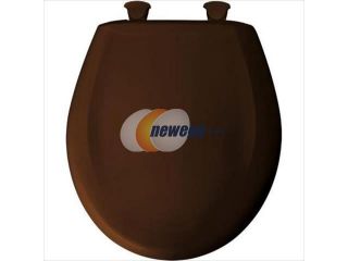 Church Seat 200SLOWT 348 Round Closed Front Toilet Seat in Swiss Chocolate