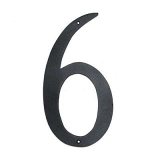 Montague Metal Products 4 in. Standard House Number 6 CSHN 6 4