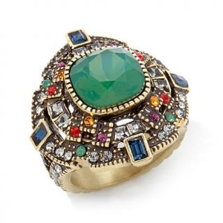 Heidi Daus "The Regent" Geometric Disc Ring   7611063