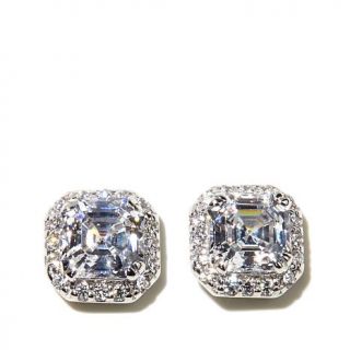 Jean Dousset 2.72ct Absolute™ Asscher Cut Stud Earrings   7735959