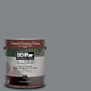 BEHR Premium Plus Ultra 1 gal. #730F 5 Nature Retreat Semi Gloss Enamel Interior Paint 375401