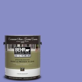 BEHR Premium Plus Ultra 1 gal. #P550 5 Carriage Ride Semi Gloss Enamel Exterior Paint 585401