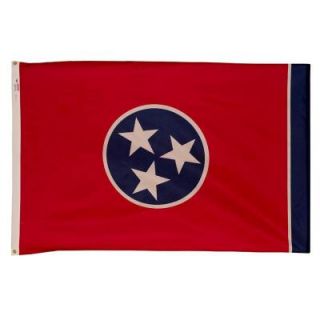 Valley Forge Flag 3 ft. x 5 ft. Nylon Tennessee State Flag TN3