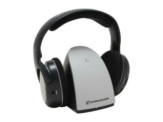 Sennheiser Silver RS 120 3.5mm/ 6.3mm Connector Supra aural Wireless RF Hi fi Headphone