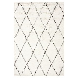 nuLOOM 100% Wool Hand Made Marrakech Shag Rug