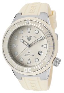 Neptune (44 mm) Beige Silicone Beige Dial