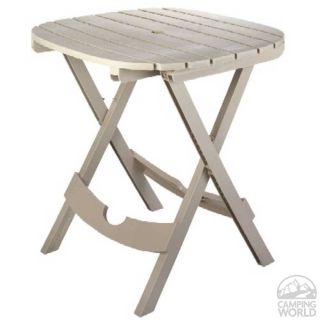 Quik Fold Cafe Table   Desert Clay   Adams 8550 23 3700   Folding Tables