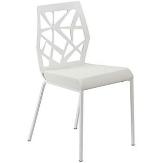 Euro Style™ Sophia Leatherette Dining Side Chair, White