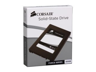 Corsair Force Series 2.5" 60GB SATA II MLC Internal Solid State Drive (SSD) CSSD F60GB2 BRKT