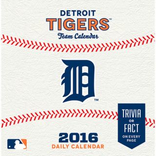 Detroit Tigers 2016 Box Calendar