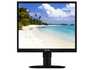 PHILIPS Brilliance 19B4LCB5 Black 19" 5ms LED Backlight LCD Monitor 250 Nit 1,000:1 Built in Speakers