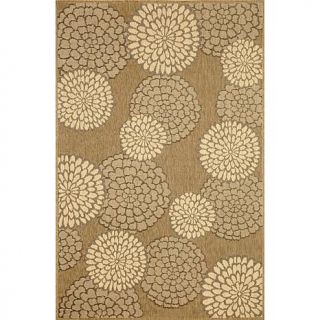 Liora Manne Monterey Mums   Neutral   23" x 7'6"   7528532