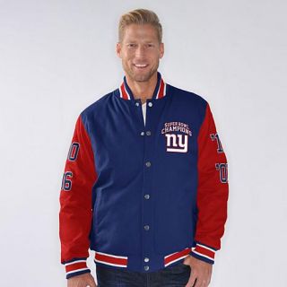 Officially Licensed NFL Field Goal Commemorative Jacket   Giants   7757219