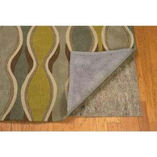 Linon Home Decor Underlay Premier Plush Grey and Multi 9 ft. x 12 ft. Hard and Smooth Surface Rug Pad PAD UL0491