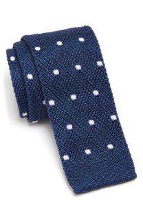 BOSS Dot Silk Blend Knit Tie