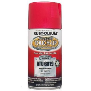 Rust Oleum Automotive 8 oz. Bright Red Auto Touch Up Spray (Case of 6) ATU6019