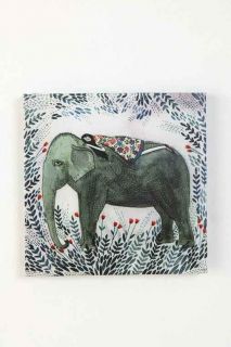 Elephant Dreams Wall Art by Yelena Bryksenkova   12x12