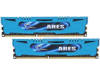 G.SKILL Ares Series 8GB (2 x 4GB) 240 Pin DDR3 SDRAM DDR3 2400 (PC3 19200) Desktop Memory Model F3 2400C11D 8GAB