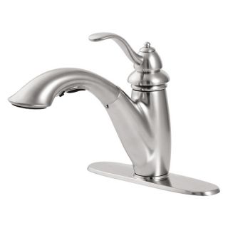 Pfister Marielle Stainless Steel 1 Handle Pull Out Kitchen Faucet