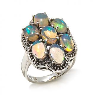 Nicky Butler Ethiopian Opal Sterling Silver Cluster Ring   7969422