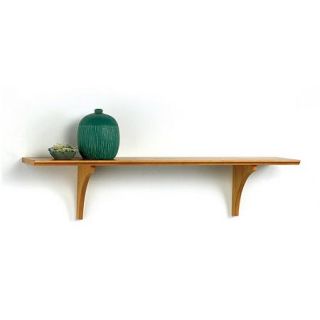 InPlace Shelving Mission Shelf with Bracket, Honey Oak