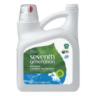 Seventh Generation Size 150 oz. High Efficiency Liquid Laundry Detergent, Clear, SEV 22803