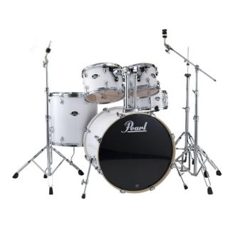 Pearl Export 5 piece Pure White Drum Kit