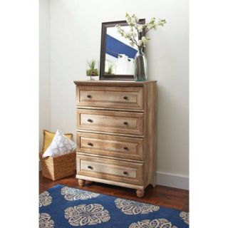 Better Homes and Gardens Crossmill 4 Drawer Dresser, Multiple Finishes