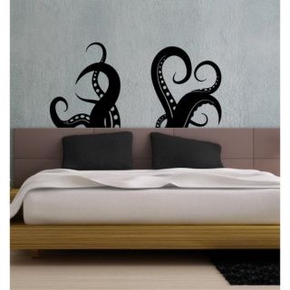 Octopus Bathroom Vinyl Sticker Wall Art