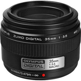 Used Olympus 35mm f/3.5 MACRO LENS f/E SYSTEM 261053B