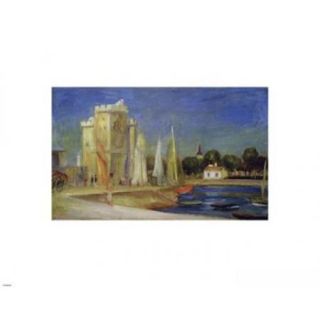 Port de la Rochelle Poster Print by Pierre Auguste Renoir (20 x 16)
