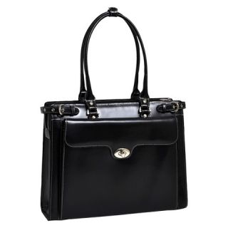 McKleinUSA Winnetka Leather Ladies Briefcase with Removable Sleeve