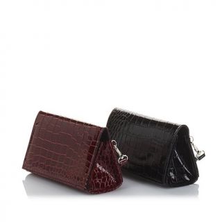 Eye Pockit Croco Embossed RFID Wallet All in One Glasses Case and Phone Case   8022550