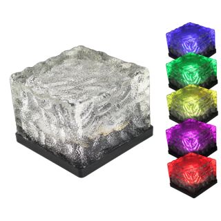 As Seen On TV Solar Powered LED Glass Rock (Set of 3)   17474685
