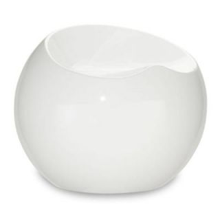 ZUO Plastic Drop Stool in White 155002