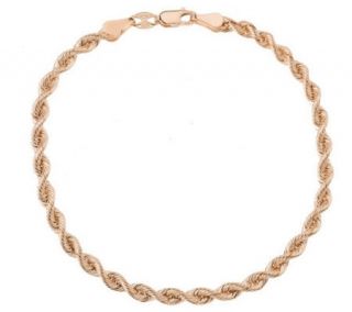 EternaGold 6 3/4 Silk Rope Bracelet 14K Gold, 3.1g —