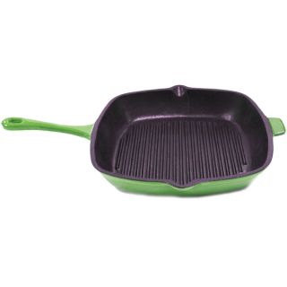 Neo 11 inch Green Cast Iron Grill Pan   17667689  