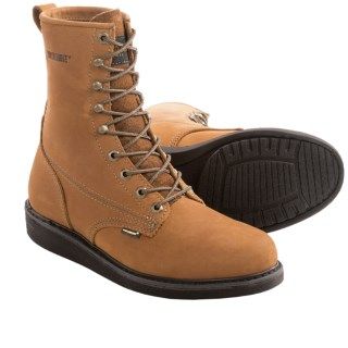 Wolverine DuraShocks 8” Plain Toe Work Boots (For Men) 7587G 44