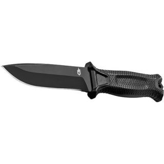 Gerber StrongArm Fixed Blade Knife, Black, Fine Edge