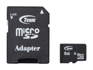 Team 8GB microSDHC Flash Card Model TG008G0MC24A