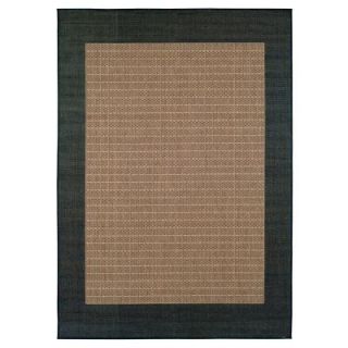 Home Decorators Collection Checkered Field Cocoa 5 ft. 3 in. x 7 ft. 6 in. Area Rug 2881520840