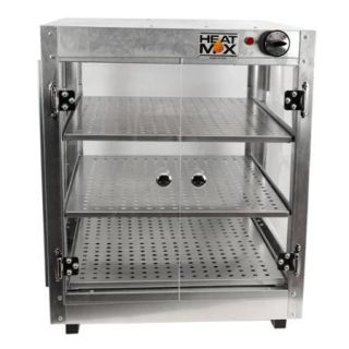 HeatMax Commercial 20x20x24 Countertop Food Pizza Pastry Warmer Display Case