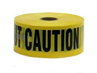 Ch Hanson Company 16000 Tape Caution 1000 Foot Vinyl Caution   Each