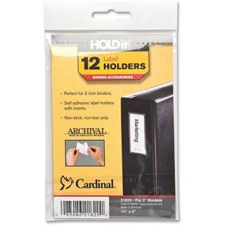 Cardinal HOLDit Self Adhesive Label Holders