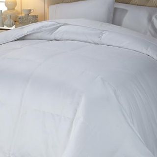 Concierge Collection Platinum 1000 Thread Count Egyptian Cotton White Goose Down Comforter   Full/Queen   8038438