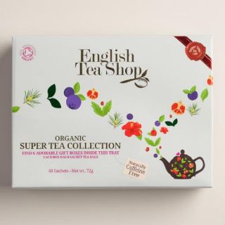 English Tea Shop Organic Spring Tea Gift Box 48 Count