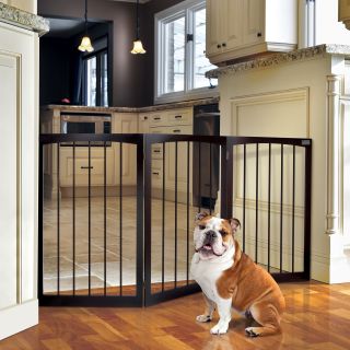 Animal Planet Free Standing Wooden Pet Gate   Shopping   The