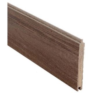 Veranda 0.41 ft. H x 5.91 ft. W Euro Style King Cedar Tongue and Groove Composite Fence Board EF 00201