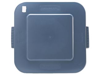 Rubbermaid Commercial 353900GY Square Brute Lid, 26 x 24 x 2 1/5", Gray