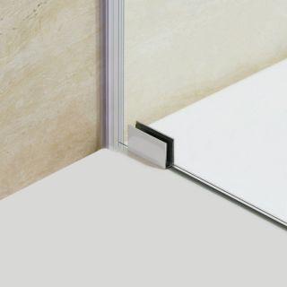 Vigo Elan 74 x 52 Frameless Shower Door 0.375 Clear Glass